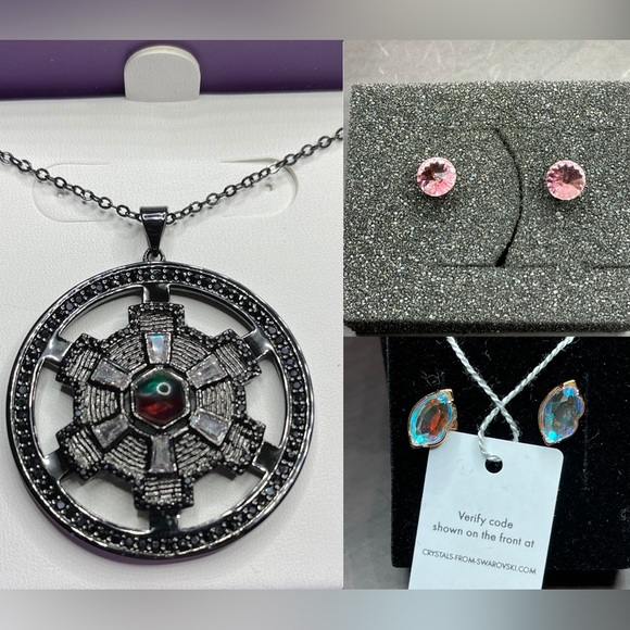 Assortment of rings, necklaces & earrings. All jewelry is brand new, never worn! - Picture 3 of 6